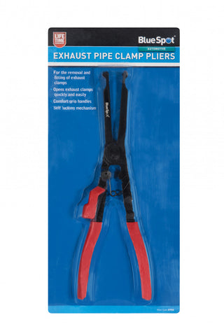Exhaust Pipe Clamp Pliers, with 20-60mm Jaw Range & Comfort Grip Handles
