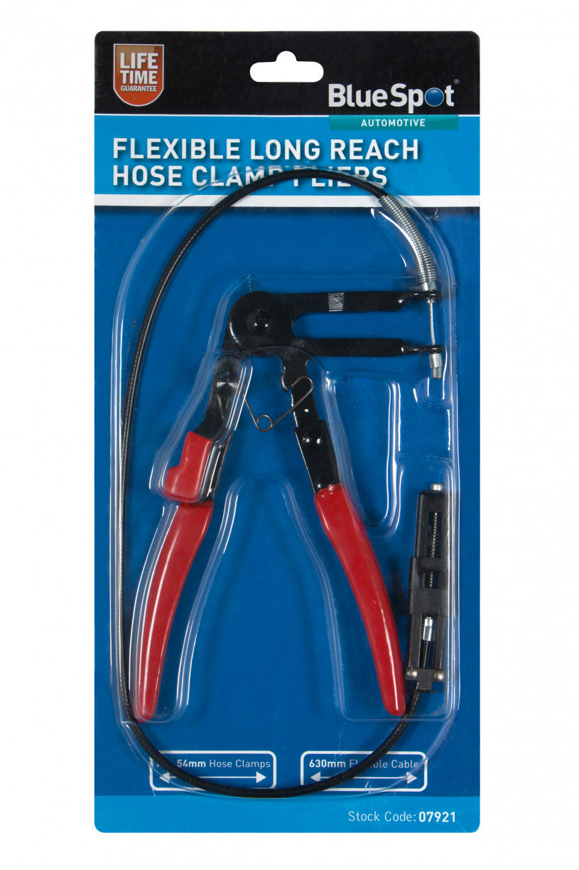 Flexible Long Reach Hose Clamp Pliers with Flexible 630mm Cable