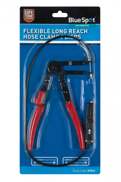 Flexible Long Reach Hose Clamp Pliers with Flexible 630mm Cable