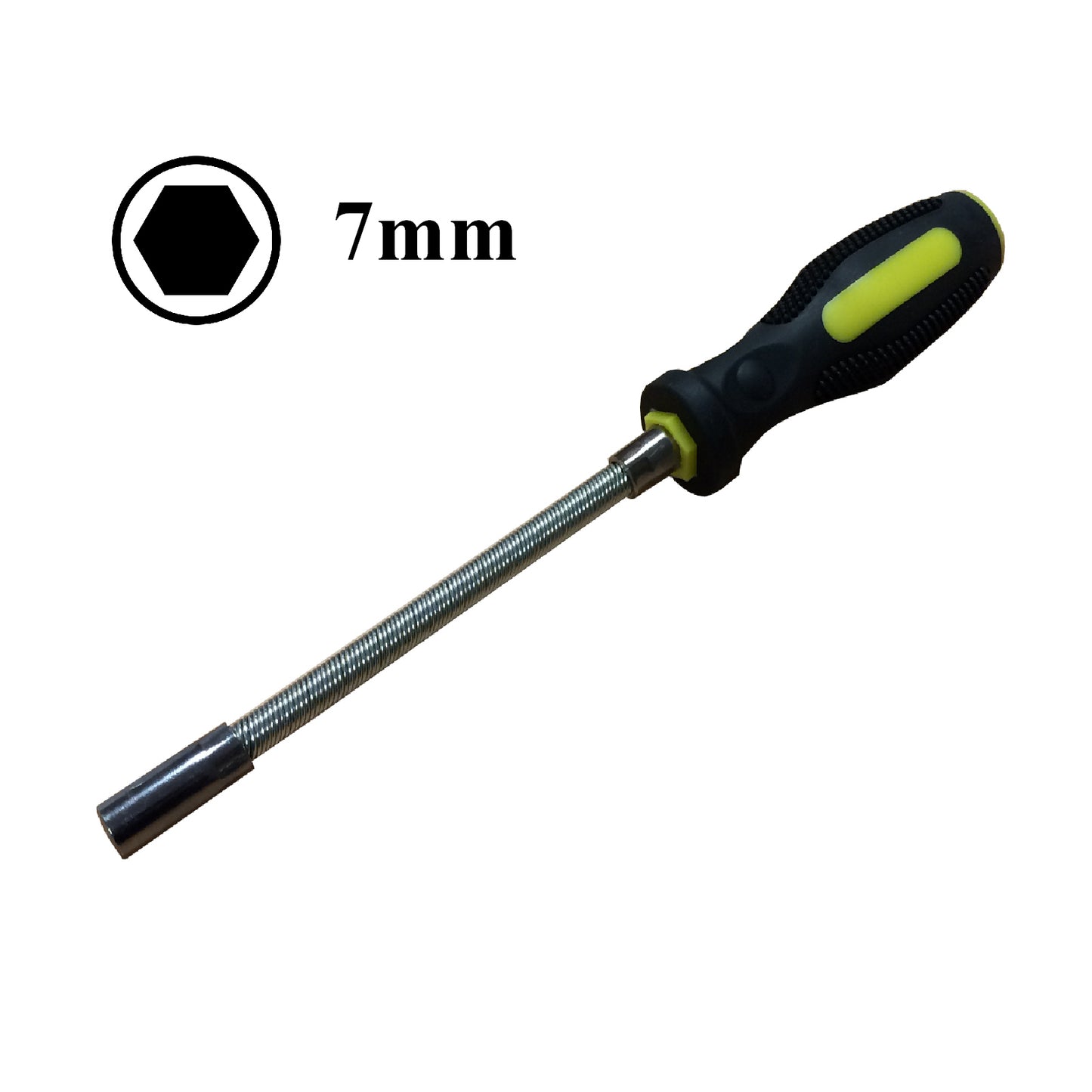 Flexible Shaft Driver 7mm Hex Head for Jubilee Hose Clips
