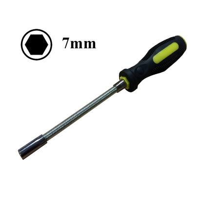 Flexible Shaft Driver 7mm Hex Head for Jubilee Hose Clips
