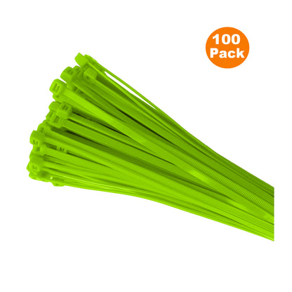 100 x Coloured Nylon Cable Ties 300 x 4.8mm<br>Menu Options