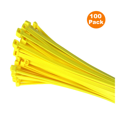 100 x Fluorescent Nylon Cable Ties 300 x 4.8mm<br>Menu Options