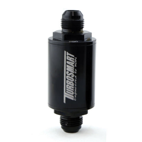 Turbosmart Fuel Pressure Regulator - FPR Billet Fuel Filter 10um AN-10 - Black
