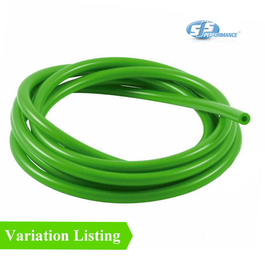 SFS 1 Metre Green Silicone Vacuum Hose<br>Menu Options