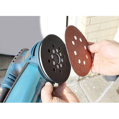 6 x Mixed Grit Hook and Loop 125mm Sanding Disc Sheets<br><br>
