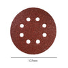 6 x Mixed Grit Hook and Loop 125mm Sanding Disc Sheets<br><br>