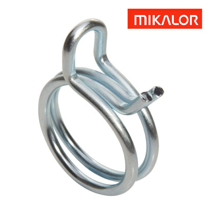 100 x Assorted Mikalor Double Wire Spring Clips<br><br>