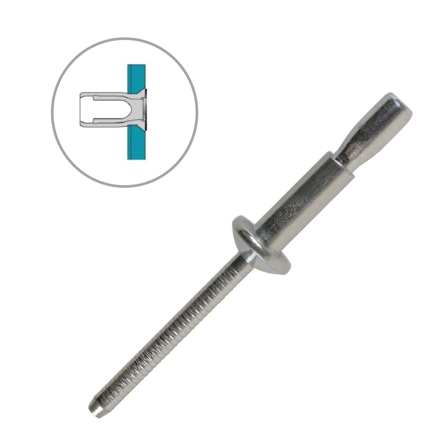 Monobolt Structural Rivets Dome headed<br>Menu Options