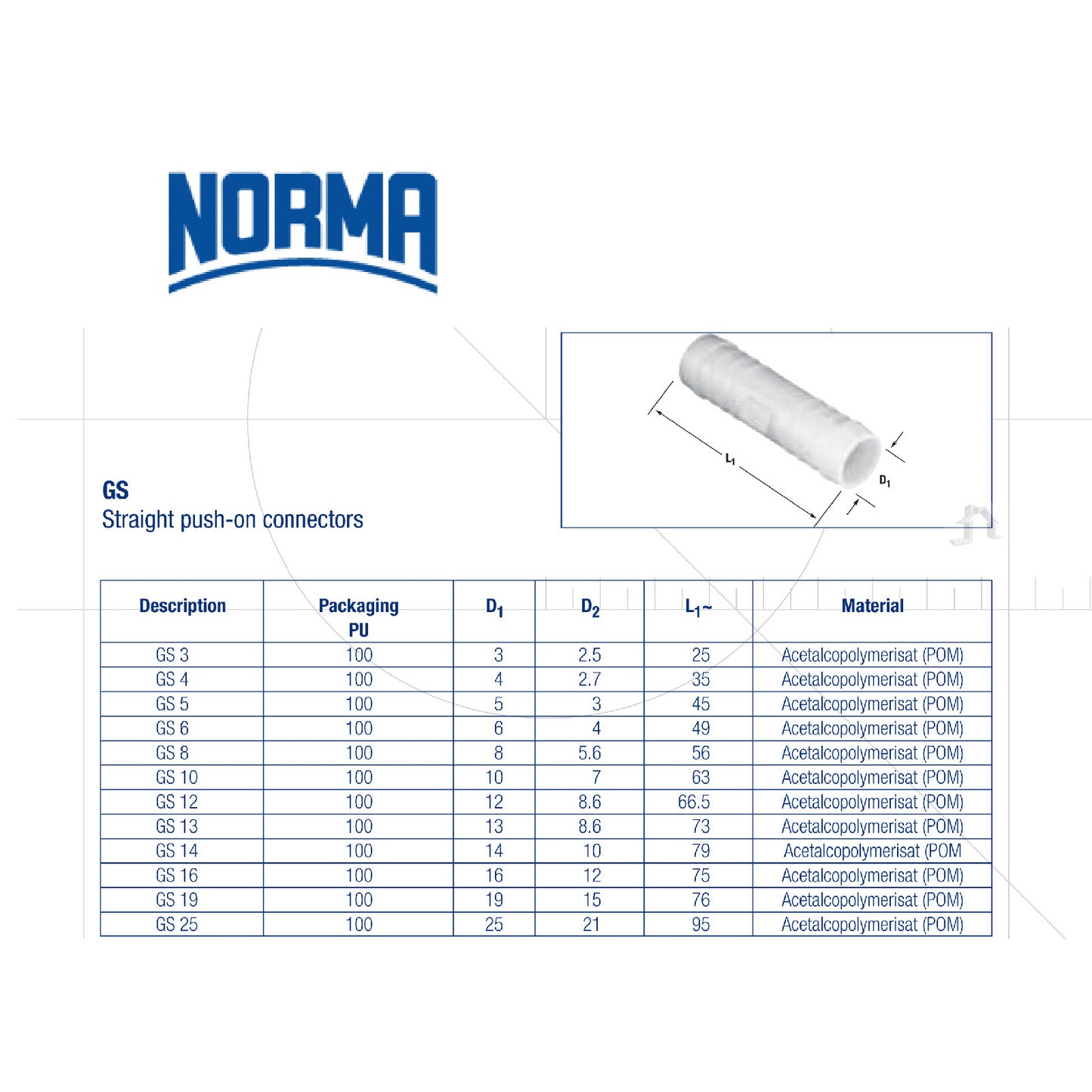 44 x Assorted Norma Plastic Vacuum Hose Connectors<br><br>
