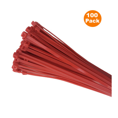 100 x Coloured Nylon Cable Ties 300 x 4.8mm<br>Menu Options