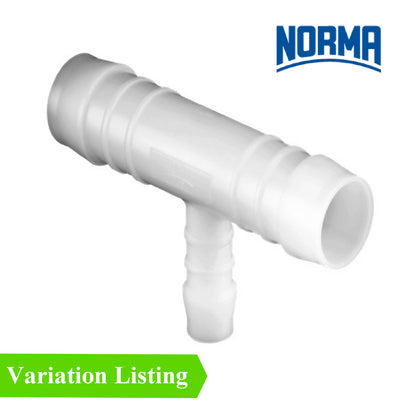 Reducing T Piece Silicone Vacuum Hose Joiner<br>Menu Options