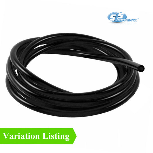 SFS 1 Metre Black Silicone Vacuum Hose<br>Menu Options