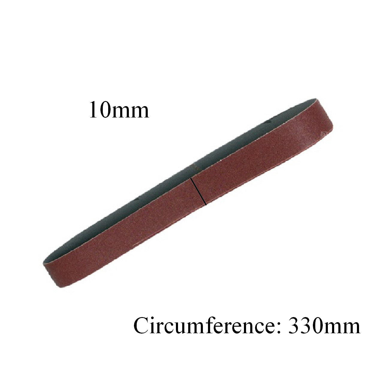 Sanding Belts<br>Size: 10 x 330mm<br>Menu Options