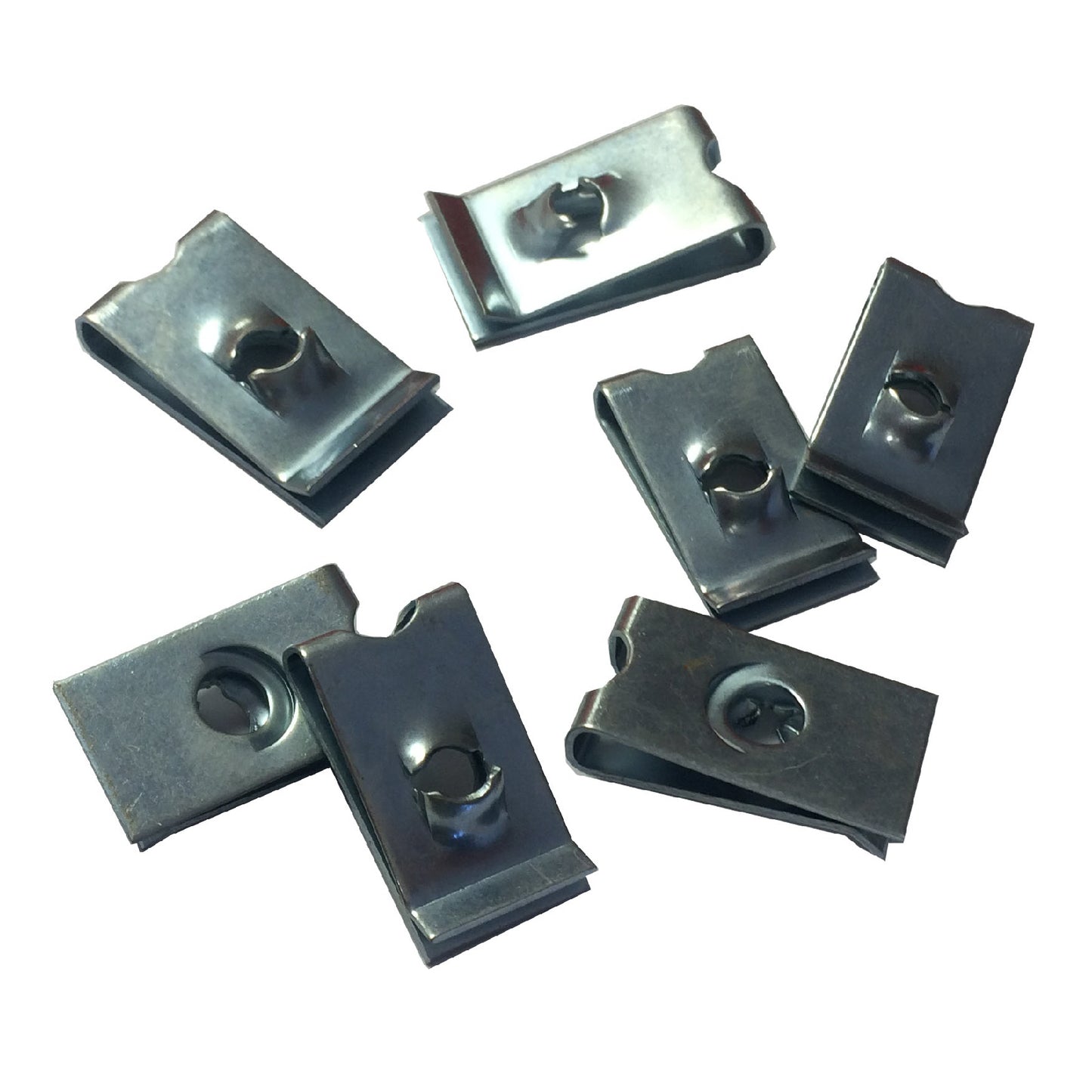120 x Assorted Metric U Nut Clip Fasteners <br><br>