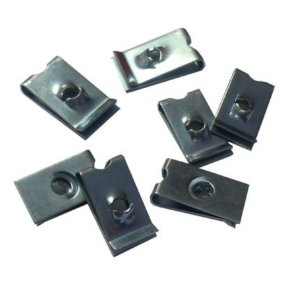 120 x Assorted Metric U Nut Clip Fasteners <br><br>