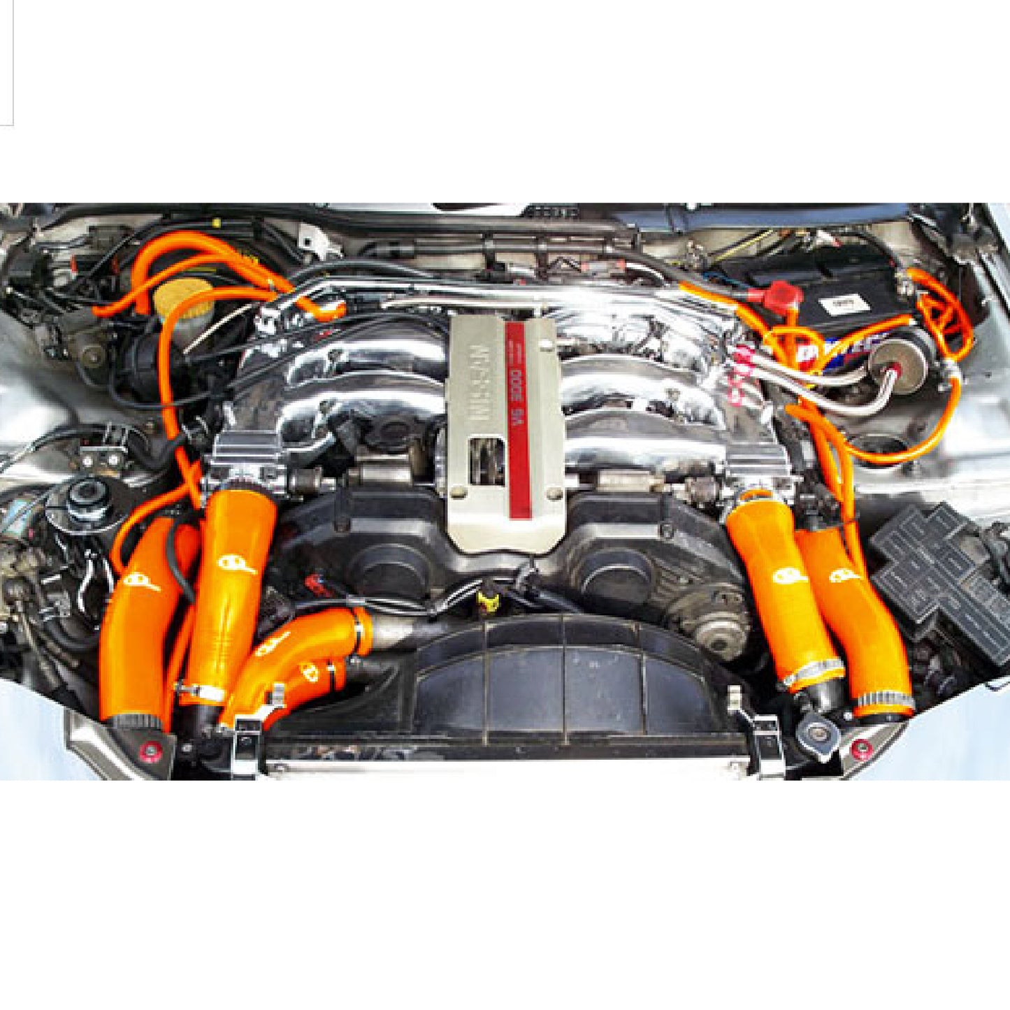 SFS 1 Metre Orange Silicone Vacuum Hose<br>Menu Options