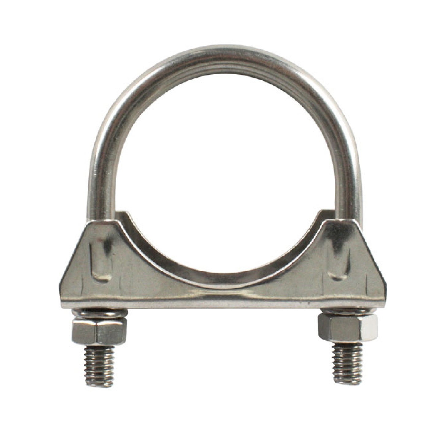 Universal U Bolt Exhaust Clamps. <br>Sizes: 28 - 80mm