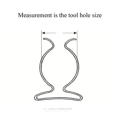 120 x Assorted Terry Tool Spring Clips<br><br>