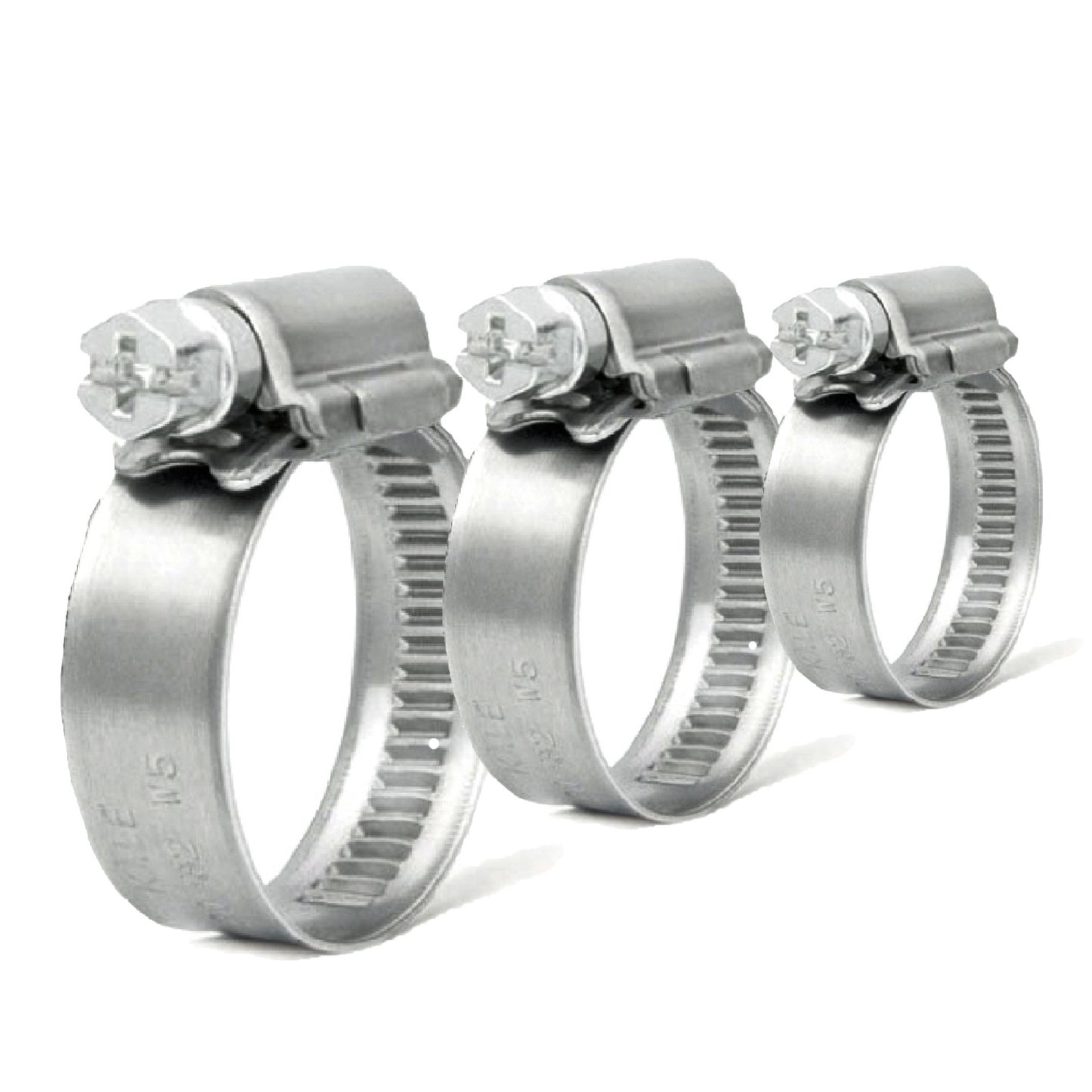 High Grade Worm Drive 12mm Band Jubilee Hose Clamps / Menu Options
