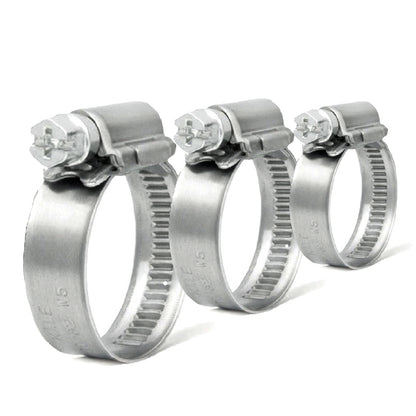 High Grade Worm Drive 12mm Band Jubilee Hose Clamps / Menu Options
