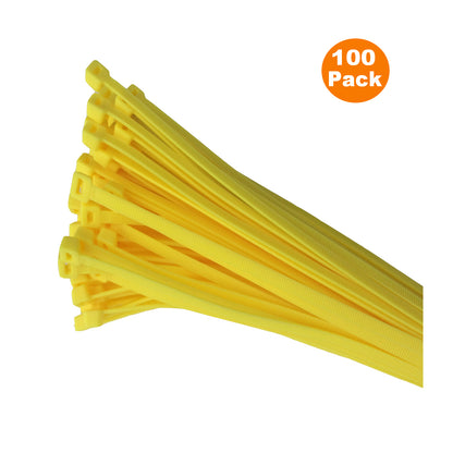 100 x Coloured Nylon Cable Ties 300 x 4.8mm<br>Menu Options