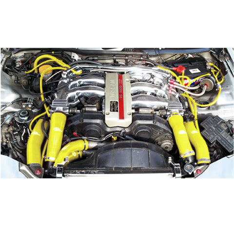 Universal Yellow Engine Bay Silicone Hose Dress Up Kit<br><br>